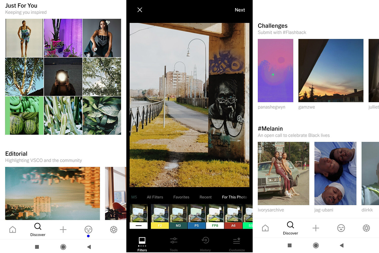 best photo filter apps vsco